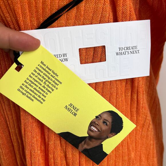 Future Collective x Jenee Naylor Orange Ombre Open Back Maxi Dress - Picture 5 of 8